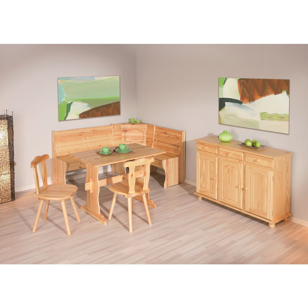 Salle à manger complète en pin massif - TIROL