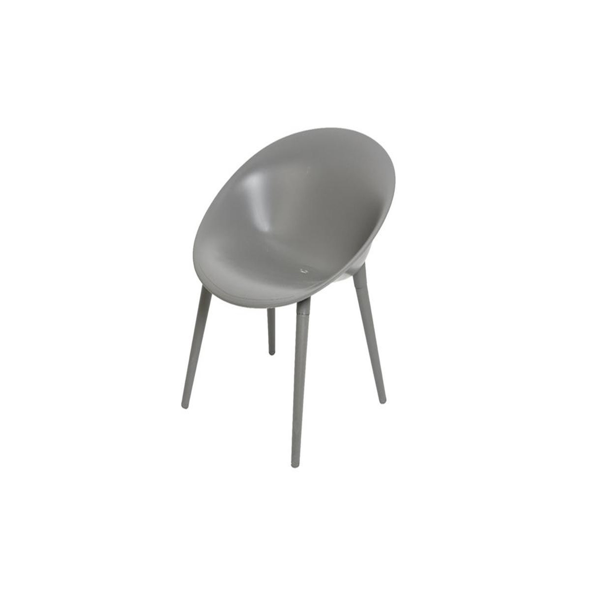 Voir la diapositive 3 : JARDIDECO Salon de jardin en plastique marbella anthracite - jardideco