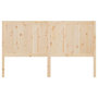 Voir la diapositive 4 : VIDAXL Tete de lit 145,5x4x100 cm Bois massif de pin