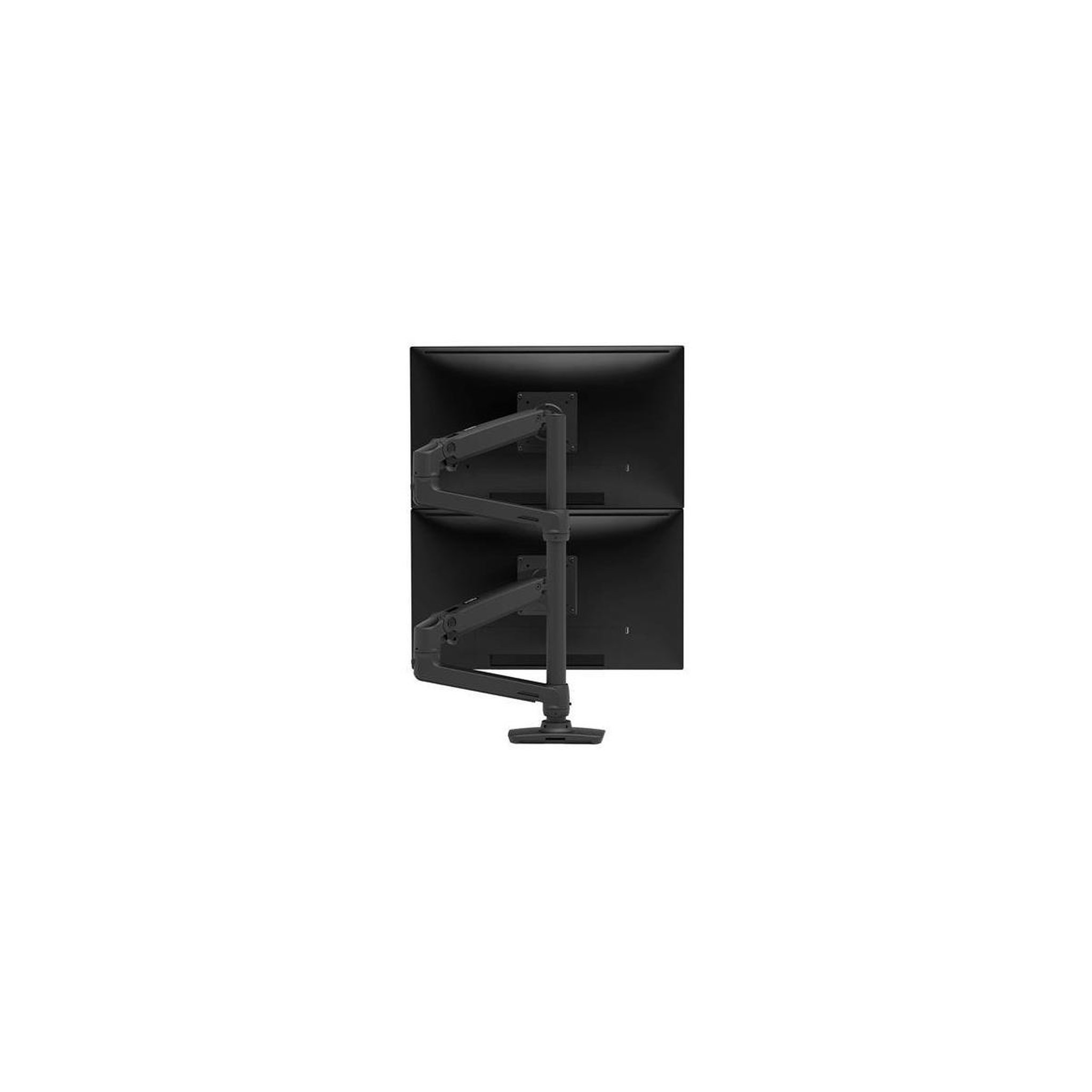 Voir la diapositive 3 : Ergotron Ergotron LX Dual Monitor Arm schwarz (45-509-224) (45509224)