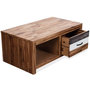 Voir la diapositive 4 : VIDAXL Table basse Bois d'acacia massif 90x50x37,5 cm