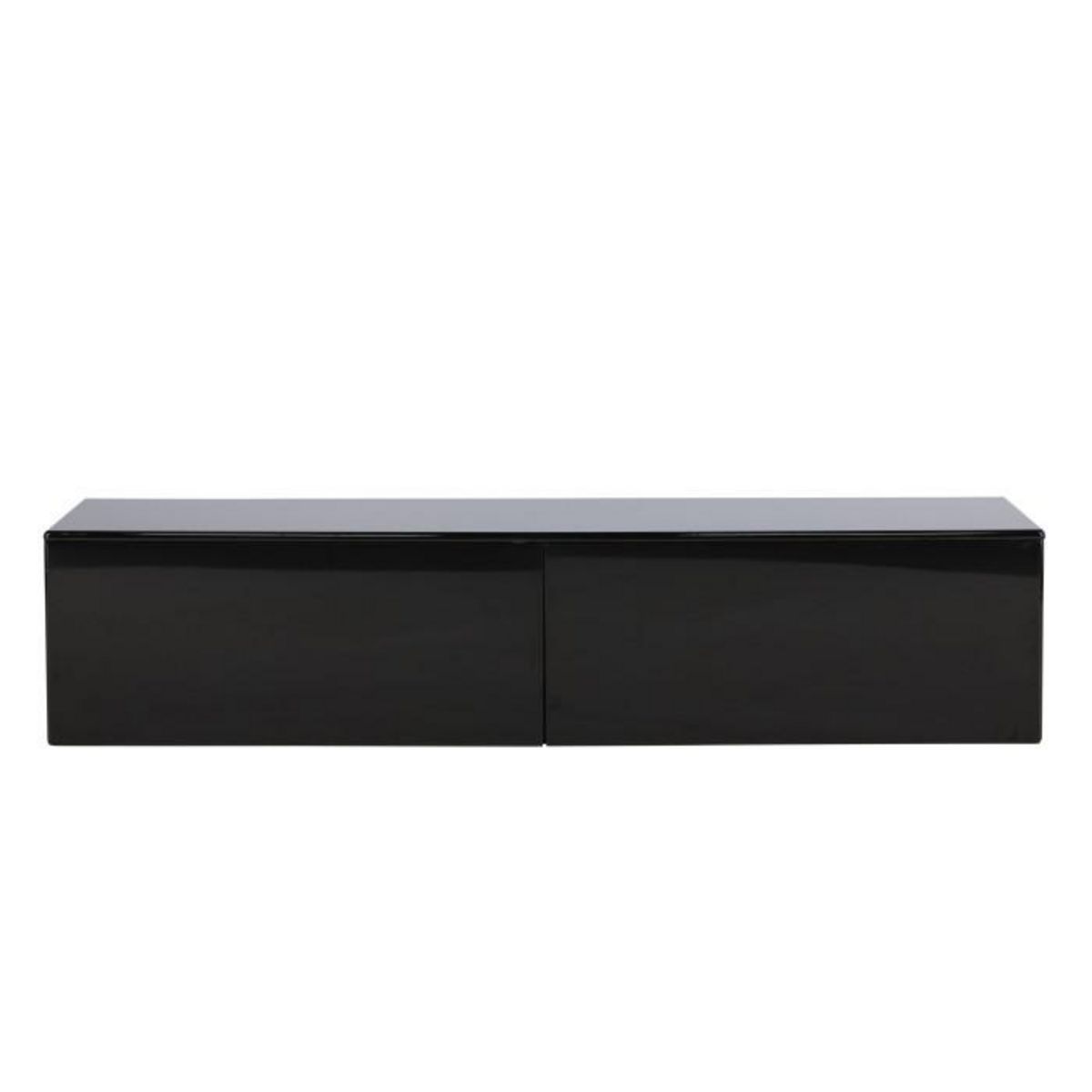 Paris Prix Meuble TV 2 Tiroirs  Fristad  160cm Noir