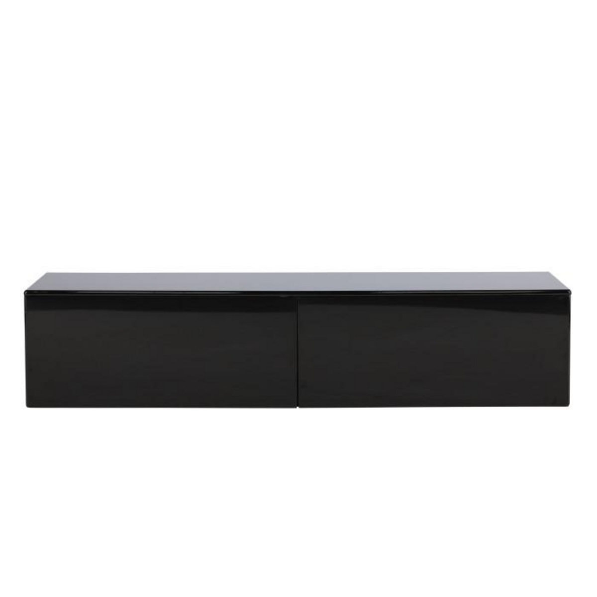 Paris Prix Meuble TV 2 Tiroirs  Fristad  160cm Noir