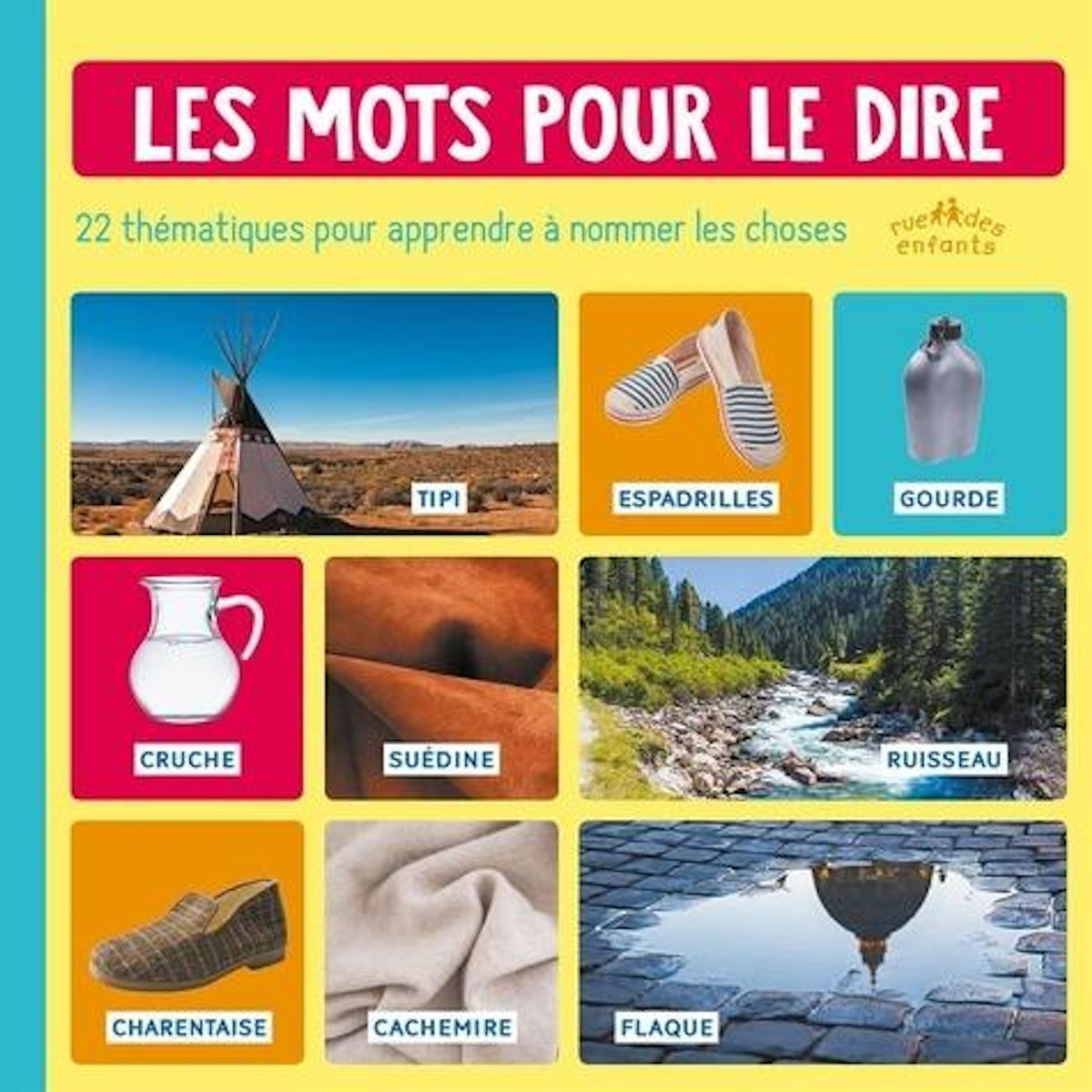 LES MOTS POUR LE DIRE. 22 THEMATIQUES POUR APPRENDRE A NOMMER LES CHOSES, Rue des enfants
