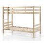 Voir la diapositive 1 : Lit superposé en bois h160cm  90x200 cm WOODY