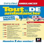 TOUT LE DE AMBULANCIER EN FICHES MEMOS. 5E EDITION, Thimon-Gourinal Antoine