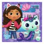 Voir la diapositive 4 : RAVENSBURGER Ravensburger - Gabby's Dollhouse Jigsaw Puzzle, 3x49pcs. 56590