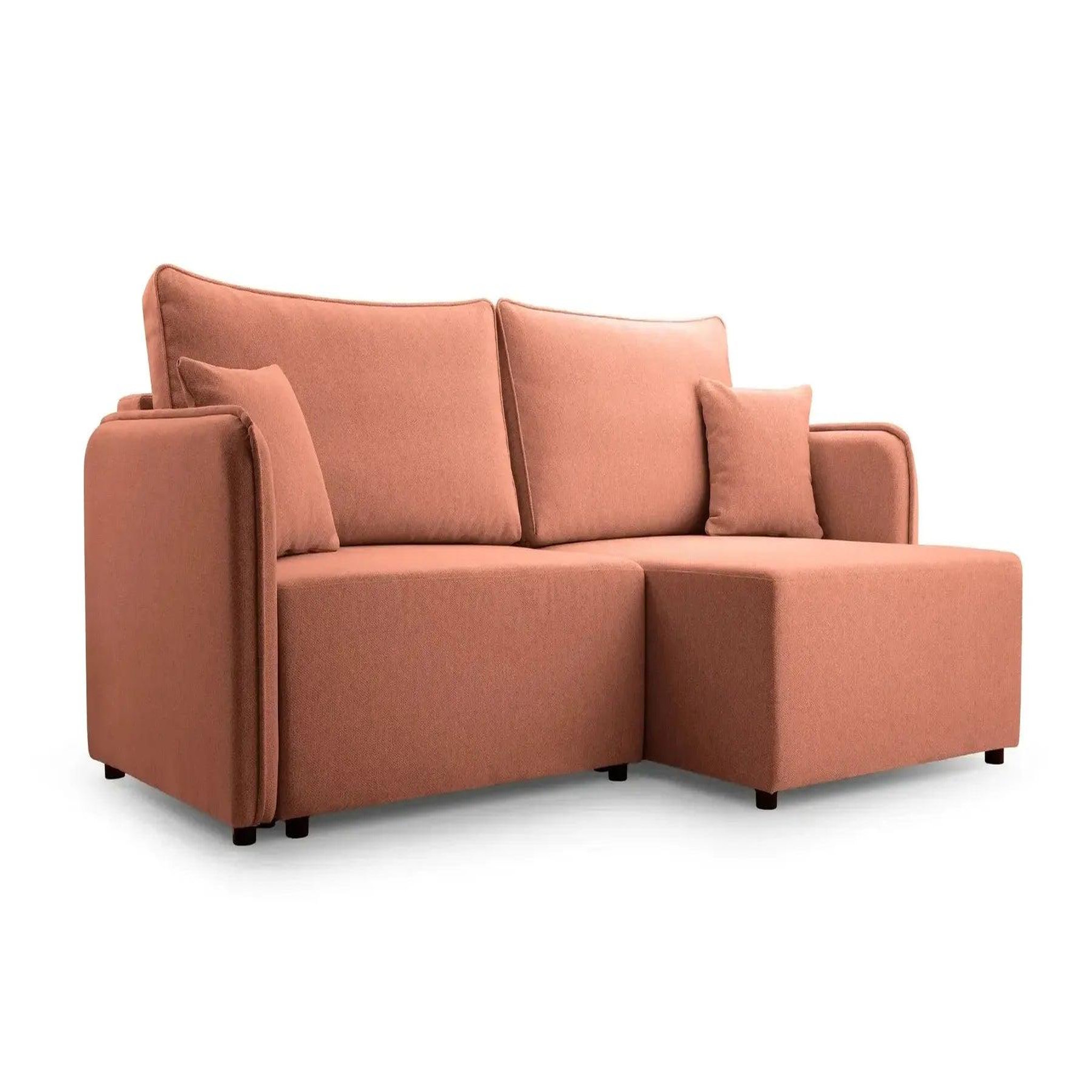Voir la diapositive 6 : CASANOVA PARIS Bonnie - canapé d'angle convertible tissu lisse