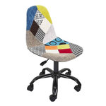 Paris Prix Chaise de Bureau  Patchwork  78-91cm Multicolore