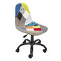 Voir la diapositive 1 : Paris Prix Chaise de Bureau  Patchwork  78-91cm Multicolore