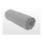 Voir la diapositive 4 : HOME LINGE PASSION Drap housse - HOME LINGE PASSION - HP71769 - 160 x 200 cm + 30 cm bonnet - Microfibre - 82 g - Gris clair