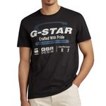 G-Star Raw T shirt  Homme G Star Raw Old Skool. Coloris disponibles : Noir