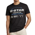 G-Star Raw T shirt  Homme G Star Raw Old Skool. Coloris disponibles : Noir