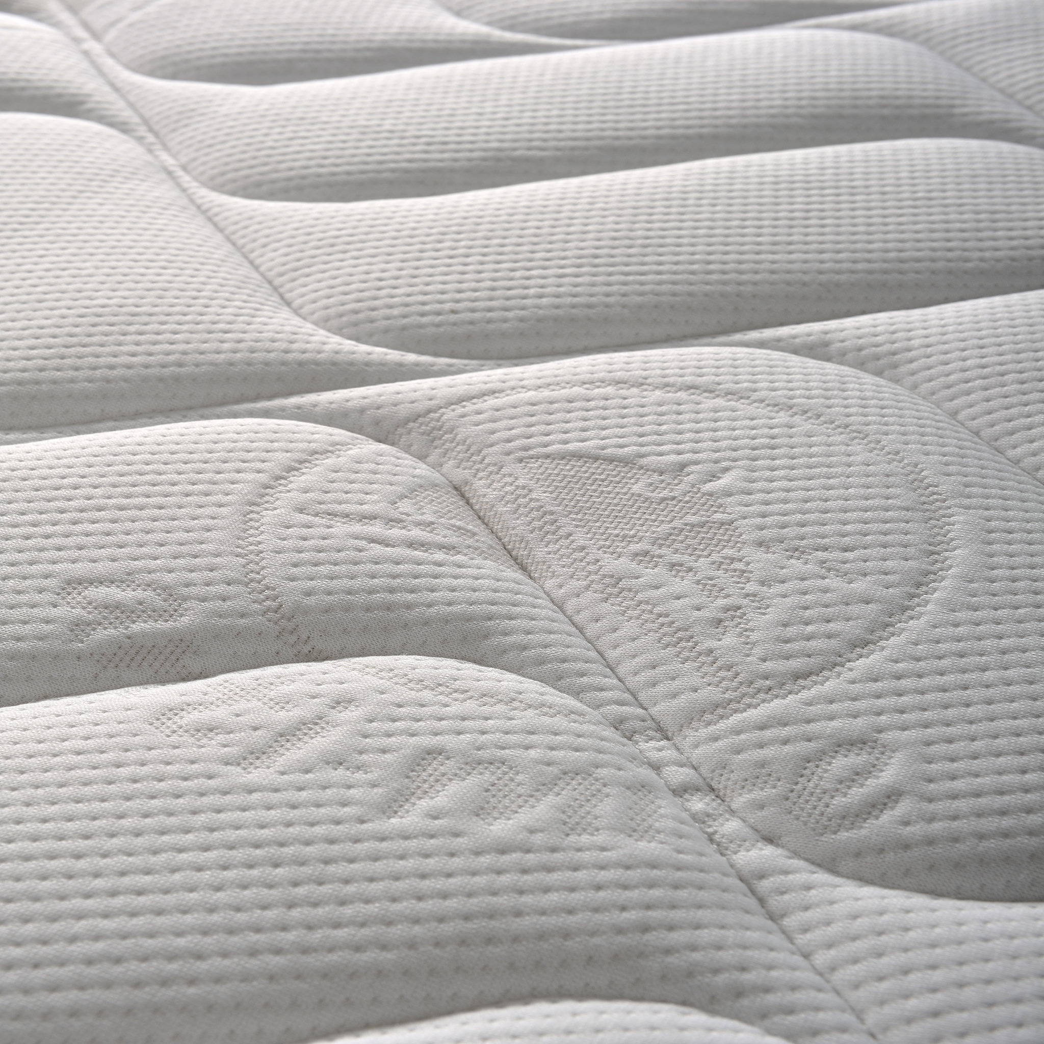 Voir la diapositive 4 : PRESTIGE Collection Ensemble matelas ressorts MORPHEE + sommier déco gris 160x200 cm 