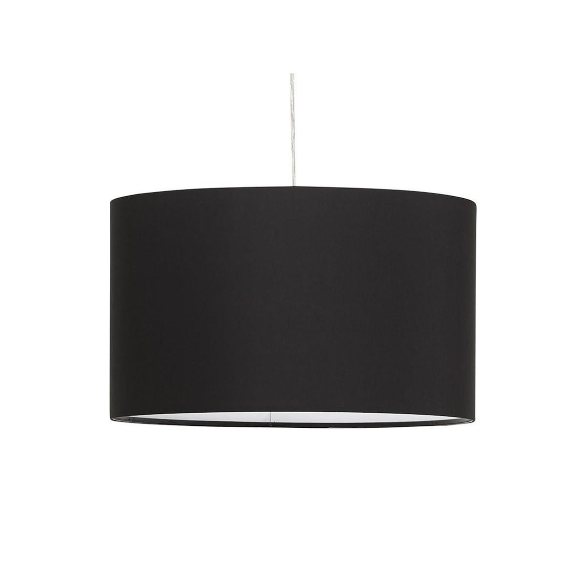 Paris Prix Lampe Suspension avec Abat-Jour  Fidelio  50cm Noir