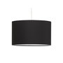 Voir la diapositive 1 : Paris Prix Lampe Suspension avec Abat-Jour  Fidelio  50cm Noir