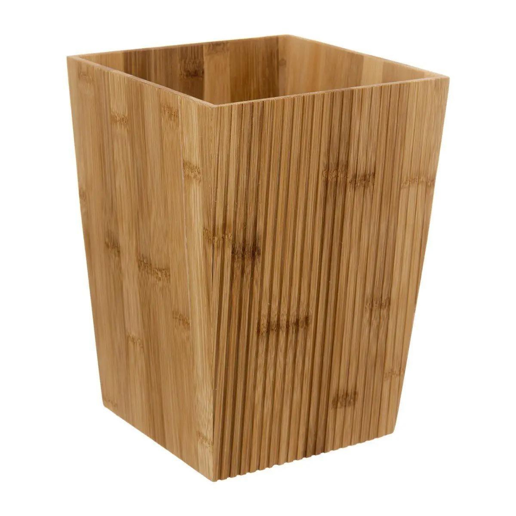 Voir la diapositive 2 : FIVE Poubelle de salle de bain  terre inconnue  6l beige