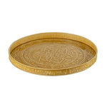 Paris Prix Plateau de Service Déco  Sévilla  35cm Ocre