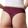 Voir la diapositive 2 : CALVIN KLEIN JEANS Tanga Violet Femme Calvin Klein Jeans Brazilian