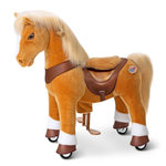 Ponycycle Cheval Porteur Enfant Modele Y marron clair