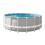 Voir la diapositive 1 : INTEX Piscine tubulaire Prism Frame ronde 5,49 x 1,22 m - Intex