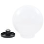 VIDAXL Lampes a LED sous forme de boule 4 pcs Spherique 40 cm PMMA