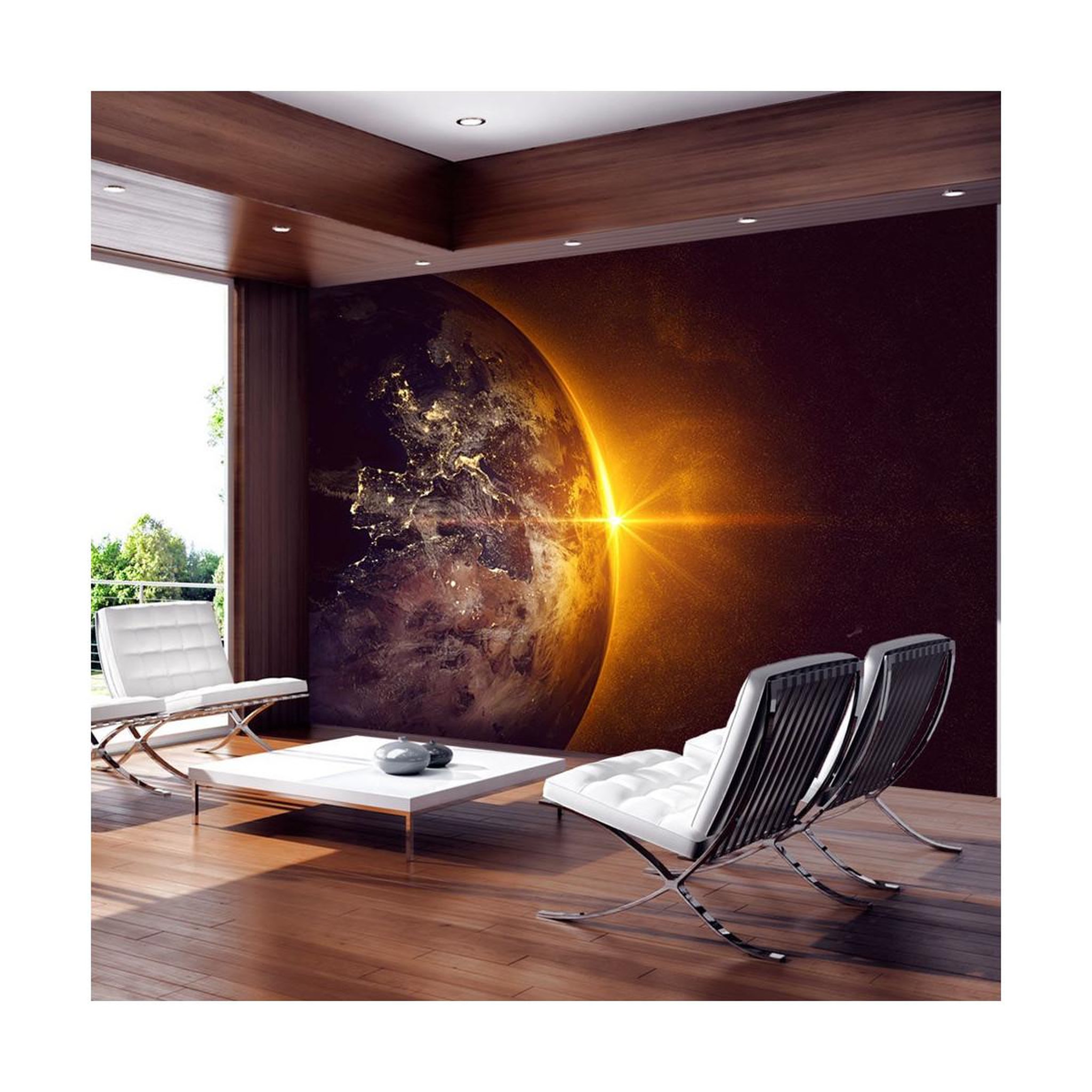 Voir la diapositive 1 : Paris Prix Papier peint  golden earth