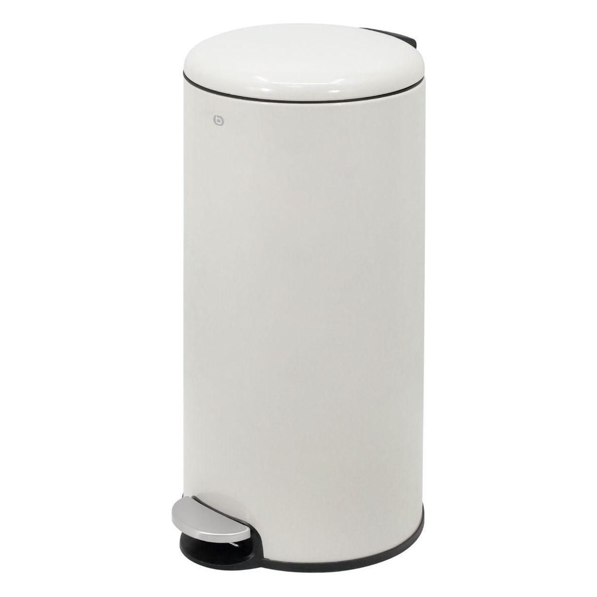 ESSENTIEL B Poubelle manuelle 30L Beige
