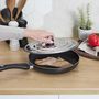 Voir la diapositive 4 : Paris Prix Couvercle de Cuisson en Inox  Universel  26cm Argent