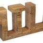 Voir la diapositive 2 : Paris Prix Mot Déco à Poser Famille  Faustine  53cm Beige