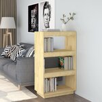 VIDAXL Bibliotheque/Separateur de piece 60x35x103 cm pin massif