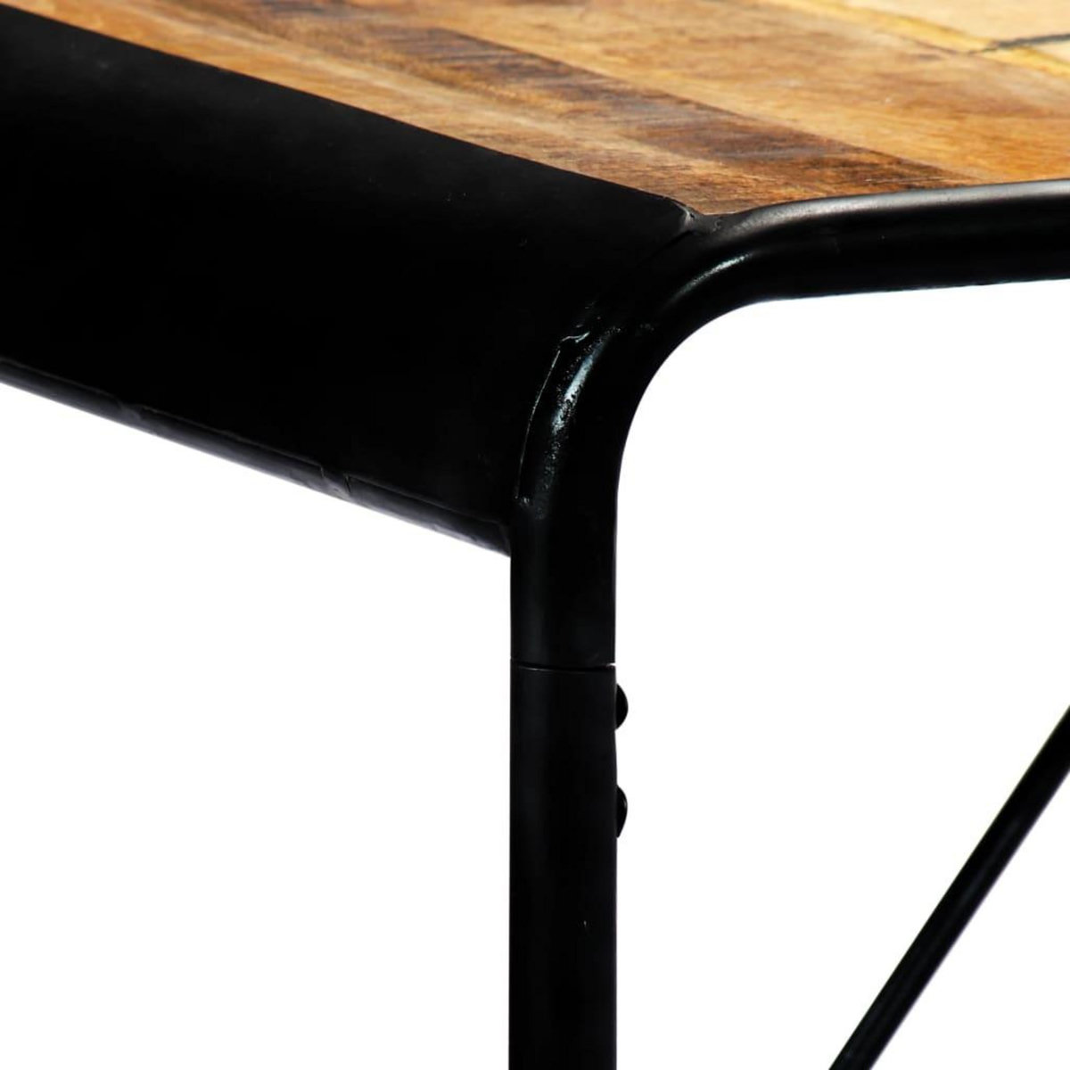 VIDAXL Table de salle a manger 180x90x76 cm Bois de manguier brut