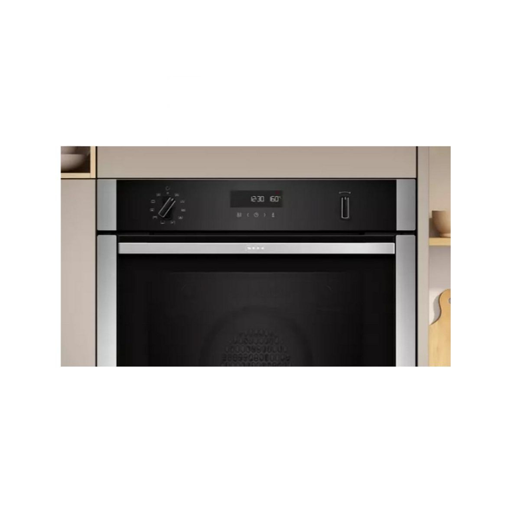 Voir la diapositive 3 : Neff Four intégrable multifonction 71l 60cm pyrolyse + hydrolyse noir/inox - b6ach7an3f