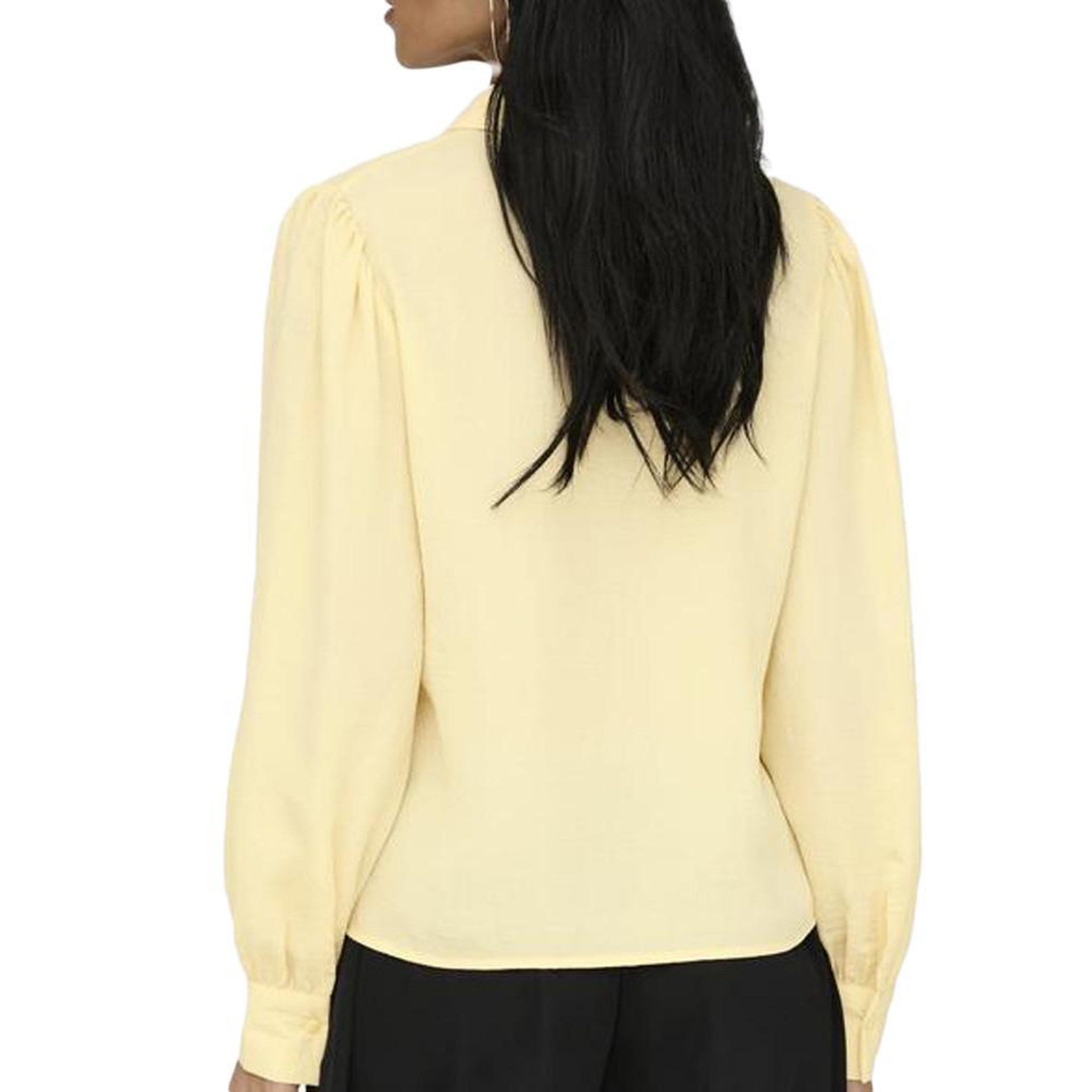 Voir la diapositive 2 : JACQUELINE DE YONG Chemise Jaune Femme JDY Divya
