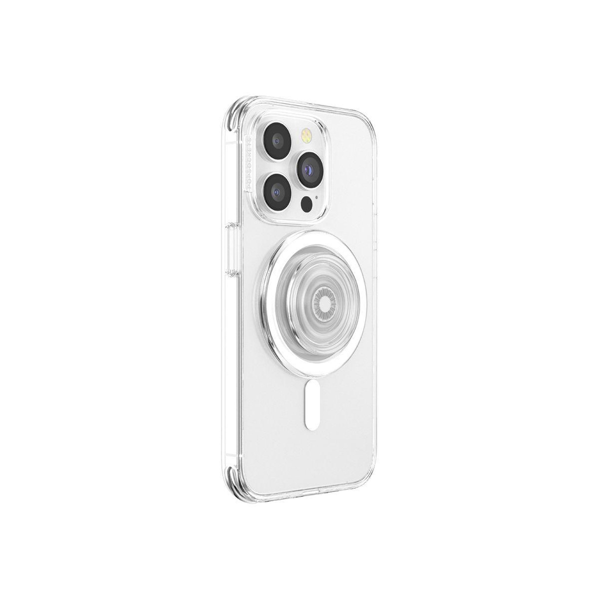 Voir la diapositive 3 : POPSOCKET Support smartphone Pop Grip MagSafe Transparente