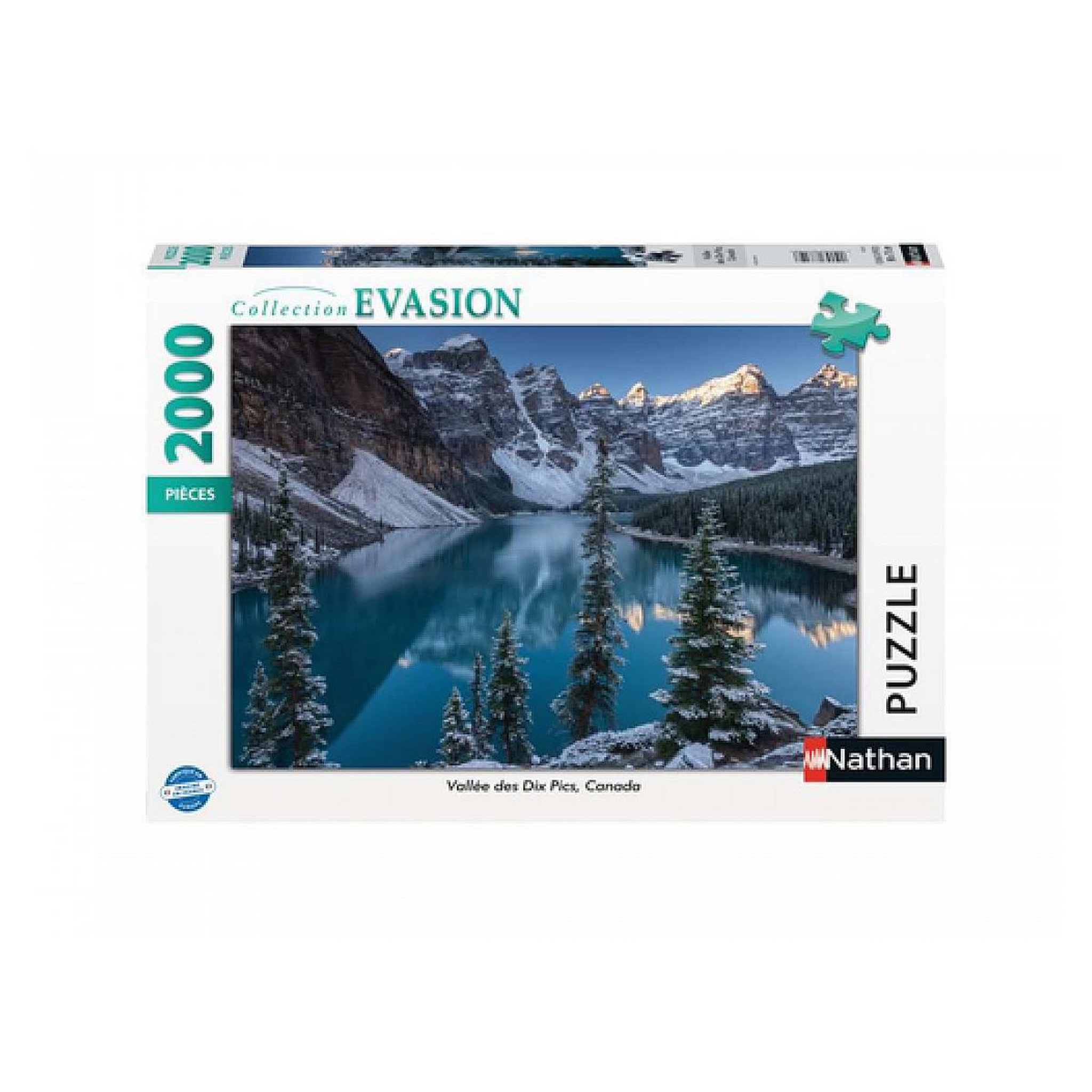 RAVENSBURGER Puzzle 2000 p - VallEe des Dix Pics Canada