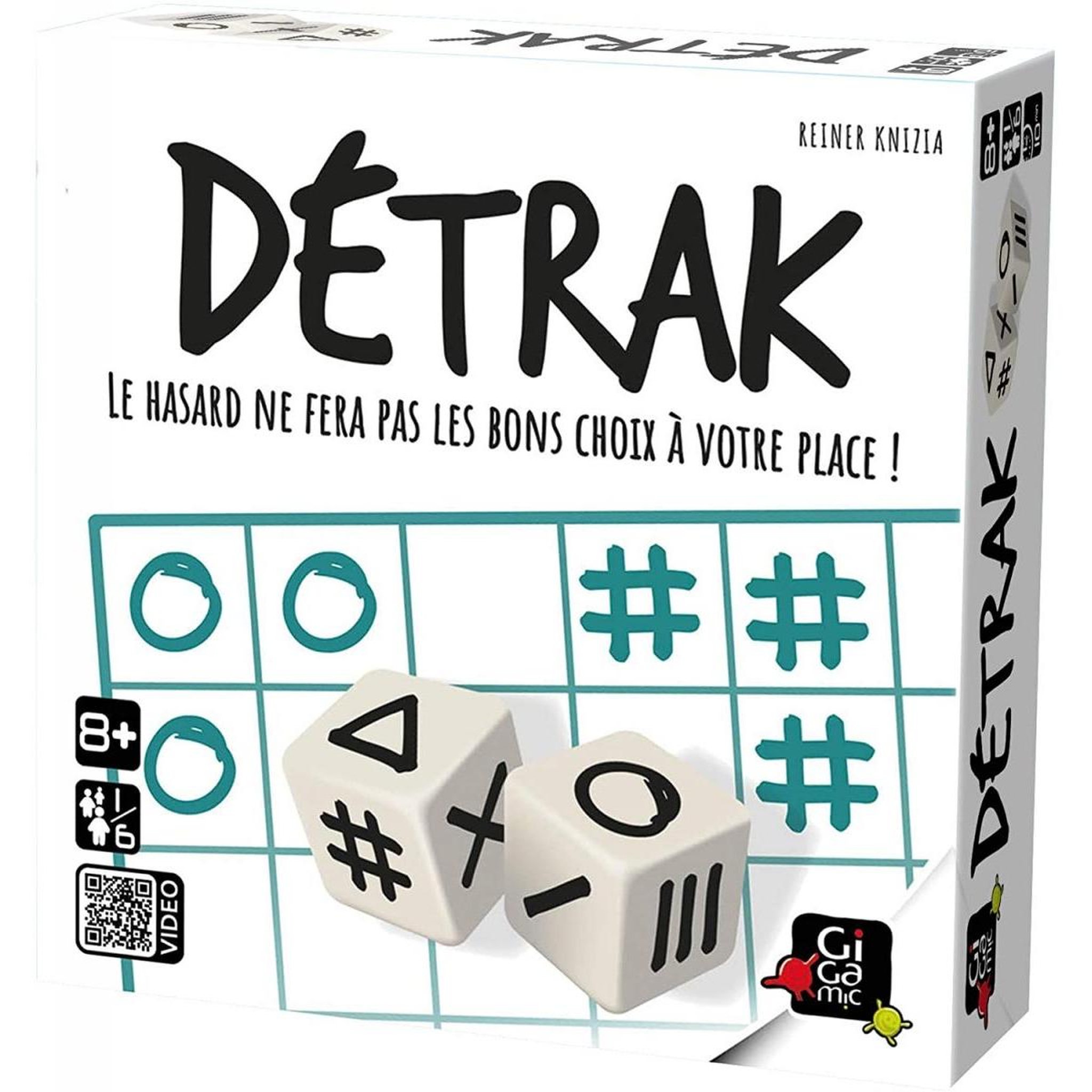 Voir la diapositive 2 : Gigamic Detrak  -  jeu d ambiance