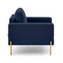 Voir la diapositive 4 : LISA DESIGN Isaure - fauteuil en velours