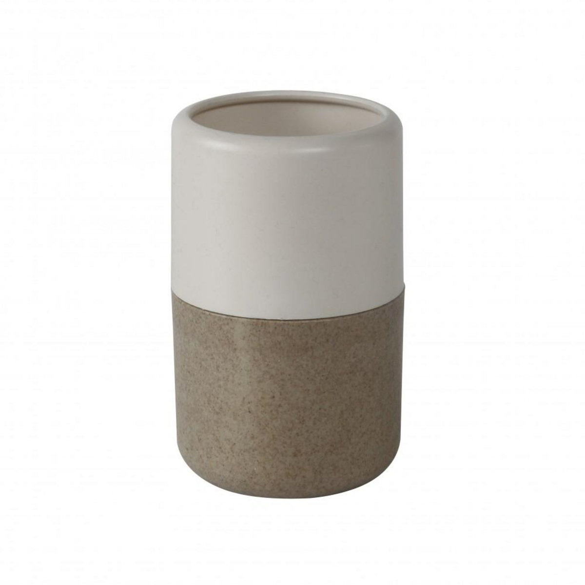 CENTRALE BRICO Gobelet plastique Ecolo, blanc-blanc 0