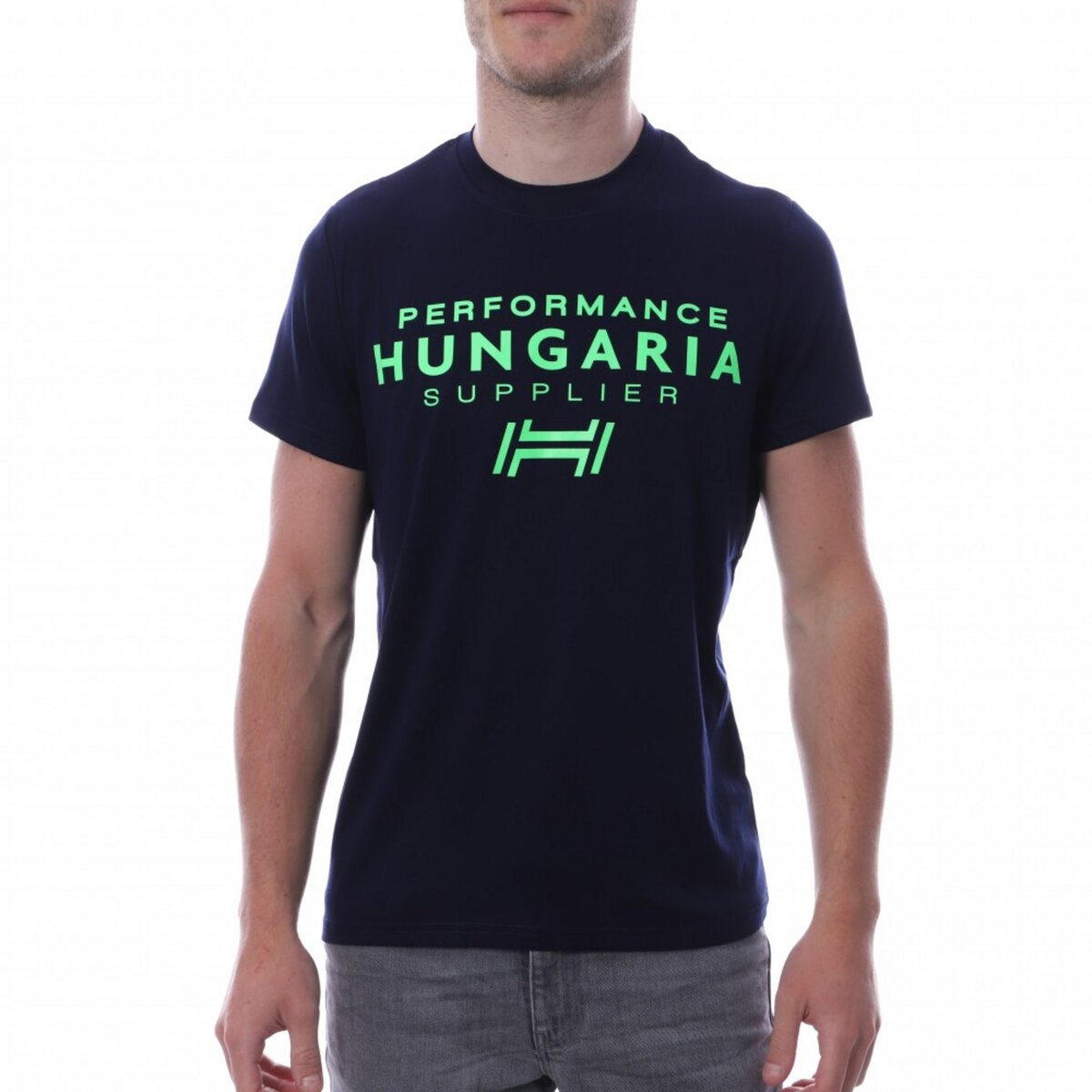HUNGARIA T-shirt bleu marine homme Hungaria Performance Supplier