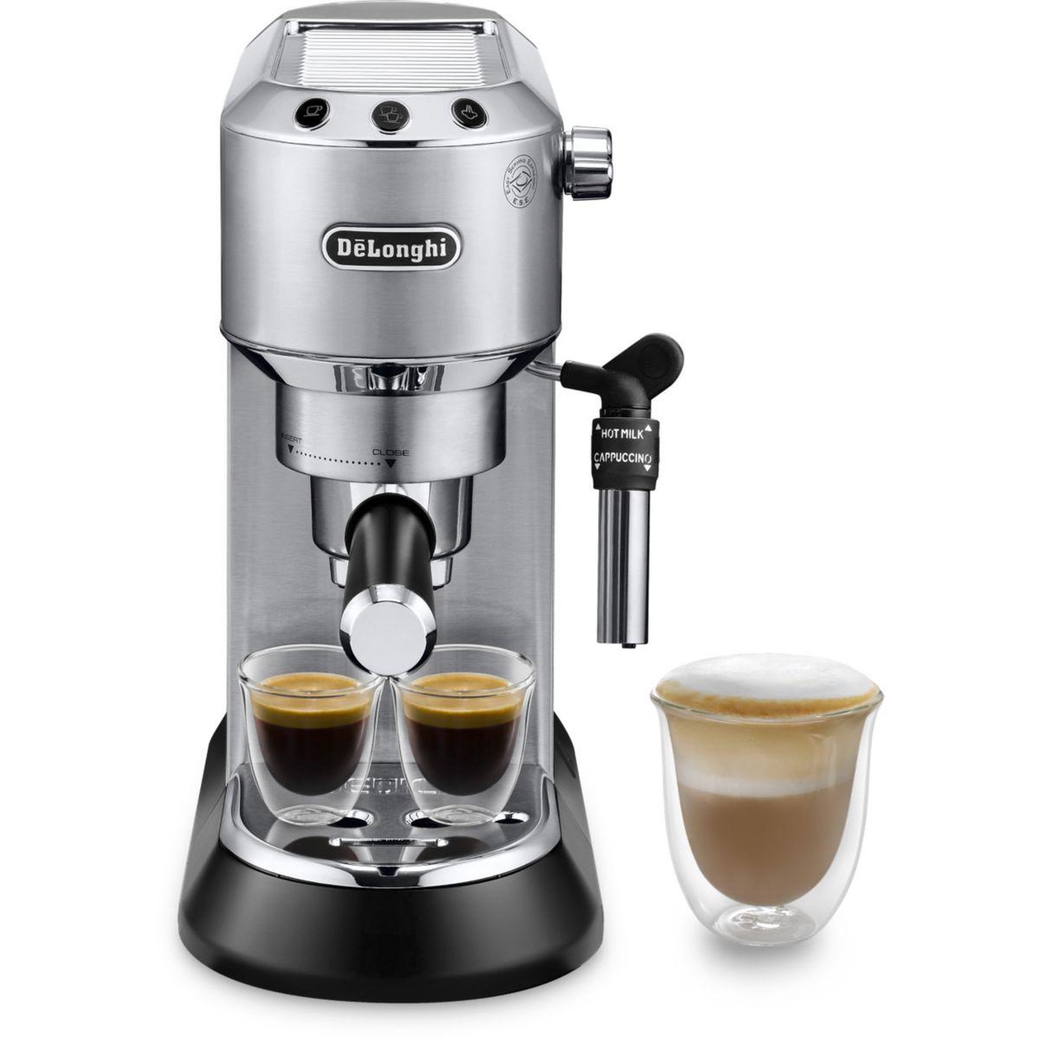 Voir la diapositive 1 : DELONGHI Machine à expresso dedica ec685.m inox