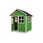 Voir la diapositive 3 : EXIT TOYS Maisonnette en bois pour enfants Loft 100 Vert - Exit Toys