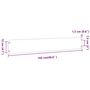 Voir la diapositive 6 : VIDAXL Bordures pelouse 50pcs anthracite 15x103cm acier lamine a froid
