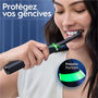 Voir la diapositive 3 : ORAL B Brosse à dents électrique iO8s Series Black Onyx (+1 refils)