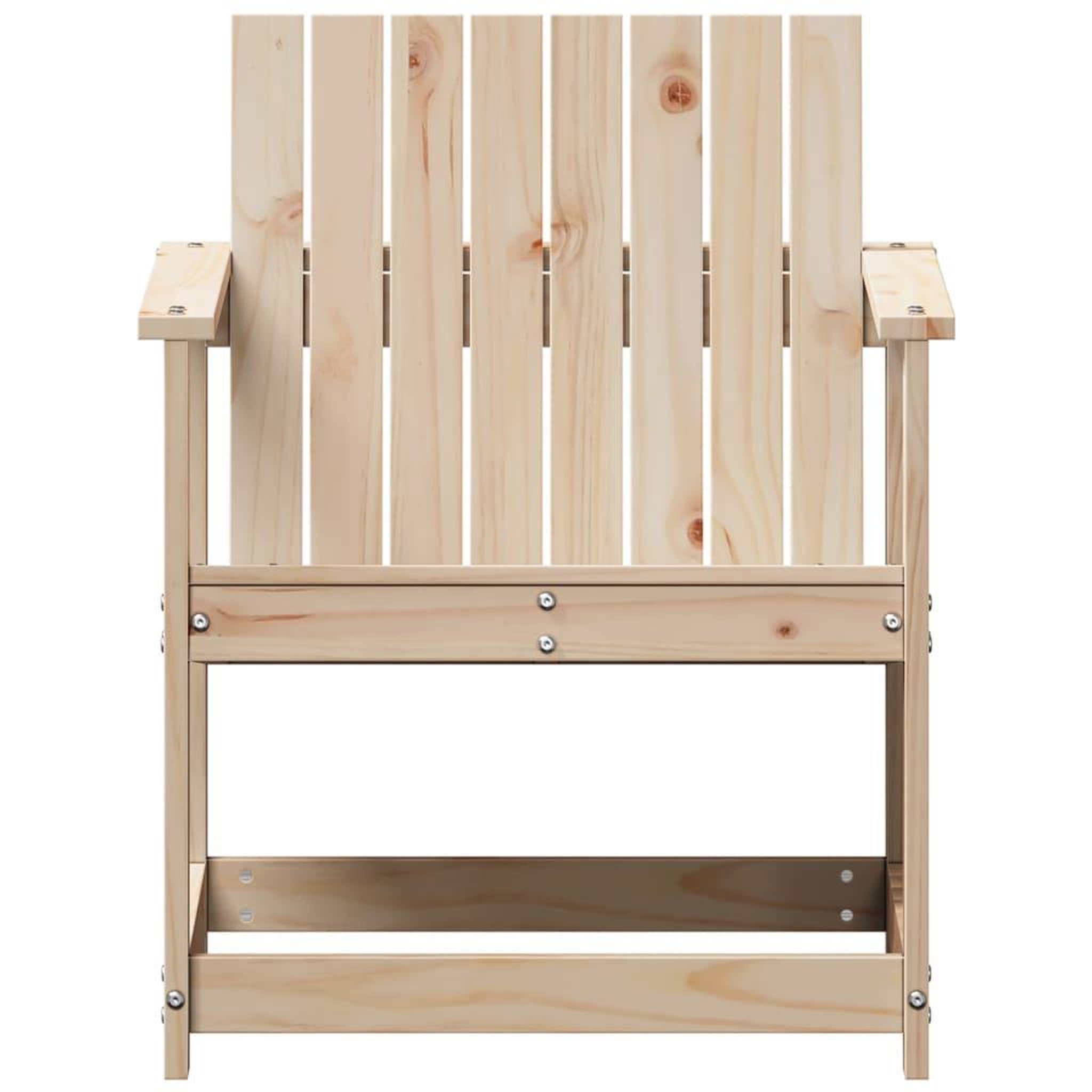 Voir la diapositive 4 : VIDAXL Chaise de jardin 62x56x77 cm bois de pin massif