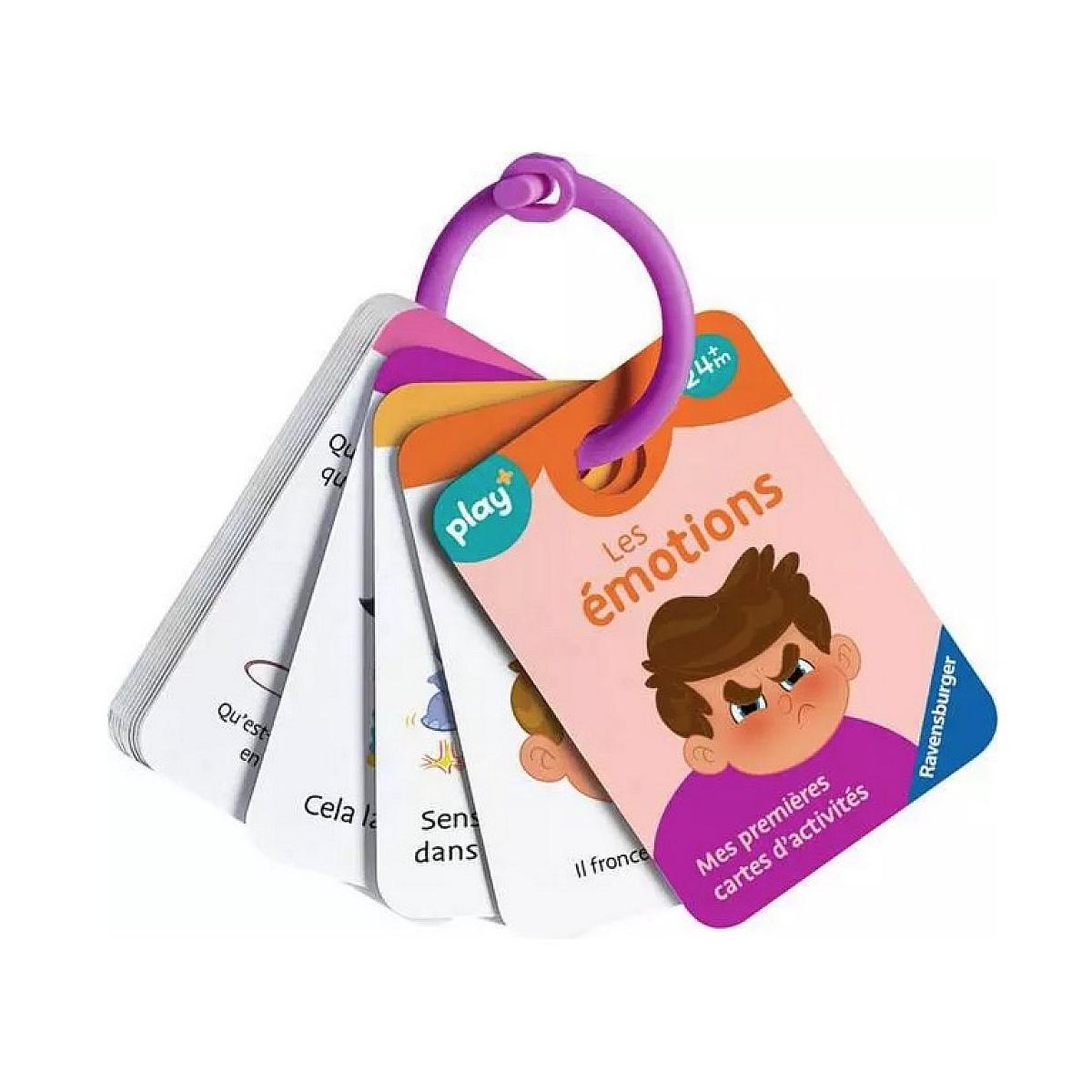 Voir la diapositive 3 : RAVENSBURGER Mes premieres cartes d activites - Les Emotions