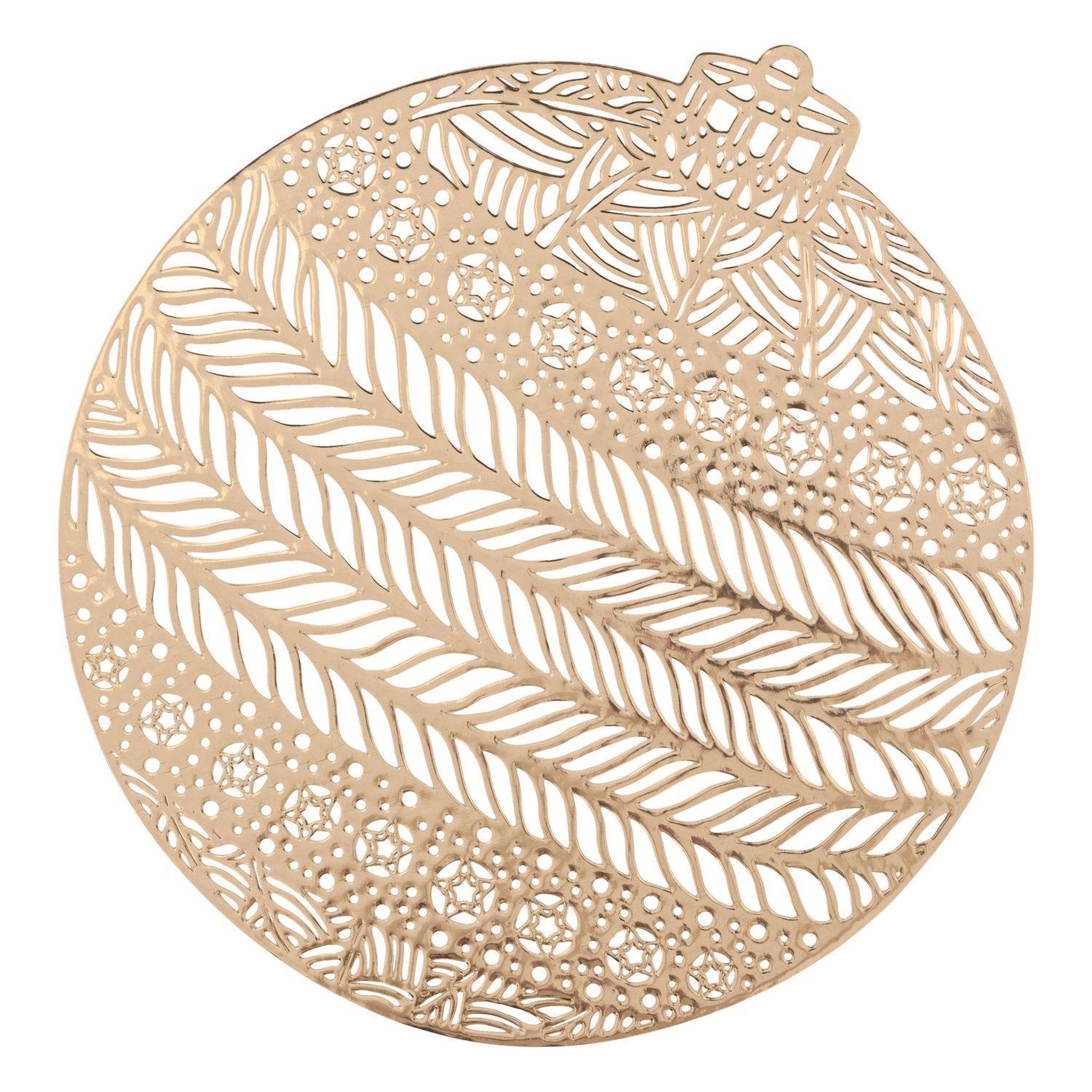 Voir la diapositive 2 : FEERIC LIGHT & CHRISTMAS Lot de 2 sets de table boule de Noël