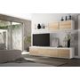 Voir la diapositive 1 : Meuble TV 4 portes avec étagère murale L200cm YOPAL