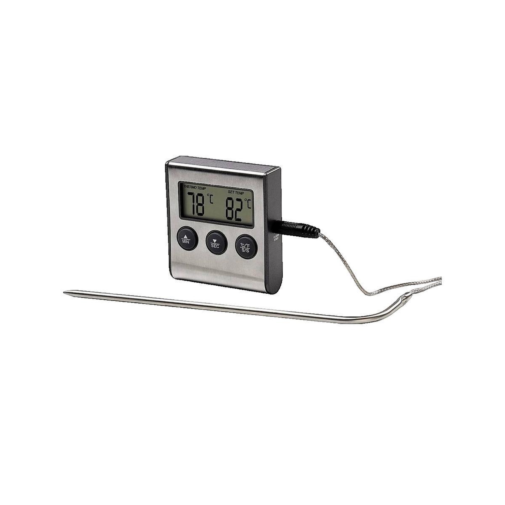 XAVAX Thermomètre numérique Xavax 00111381 couleur argent