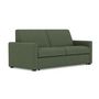 Voir la diapositive 3 : BEST MOBILIER Julia - canapé 3 places convertible express couchage quotidien 140 cm matelas 14 cm en tissu